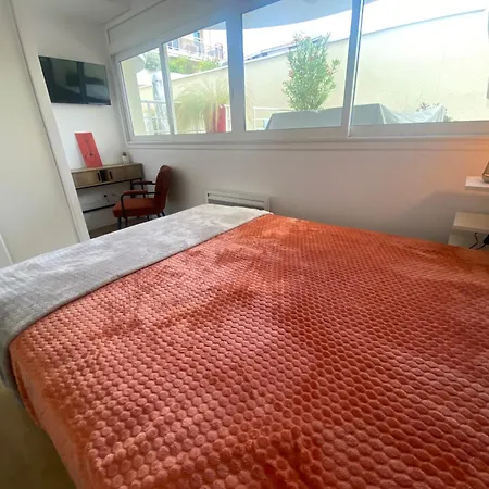 Superbe T2 Avec Wifi, Terrasse 100m², Parking Au Centre D'arcachon - Fr-1-374-207 ארסשון